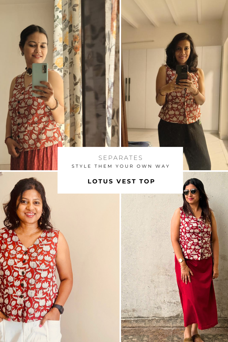 Lotus Vest Top