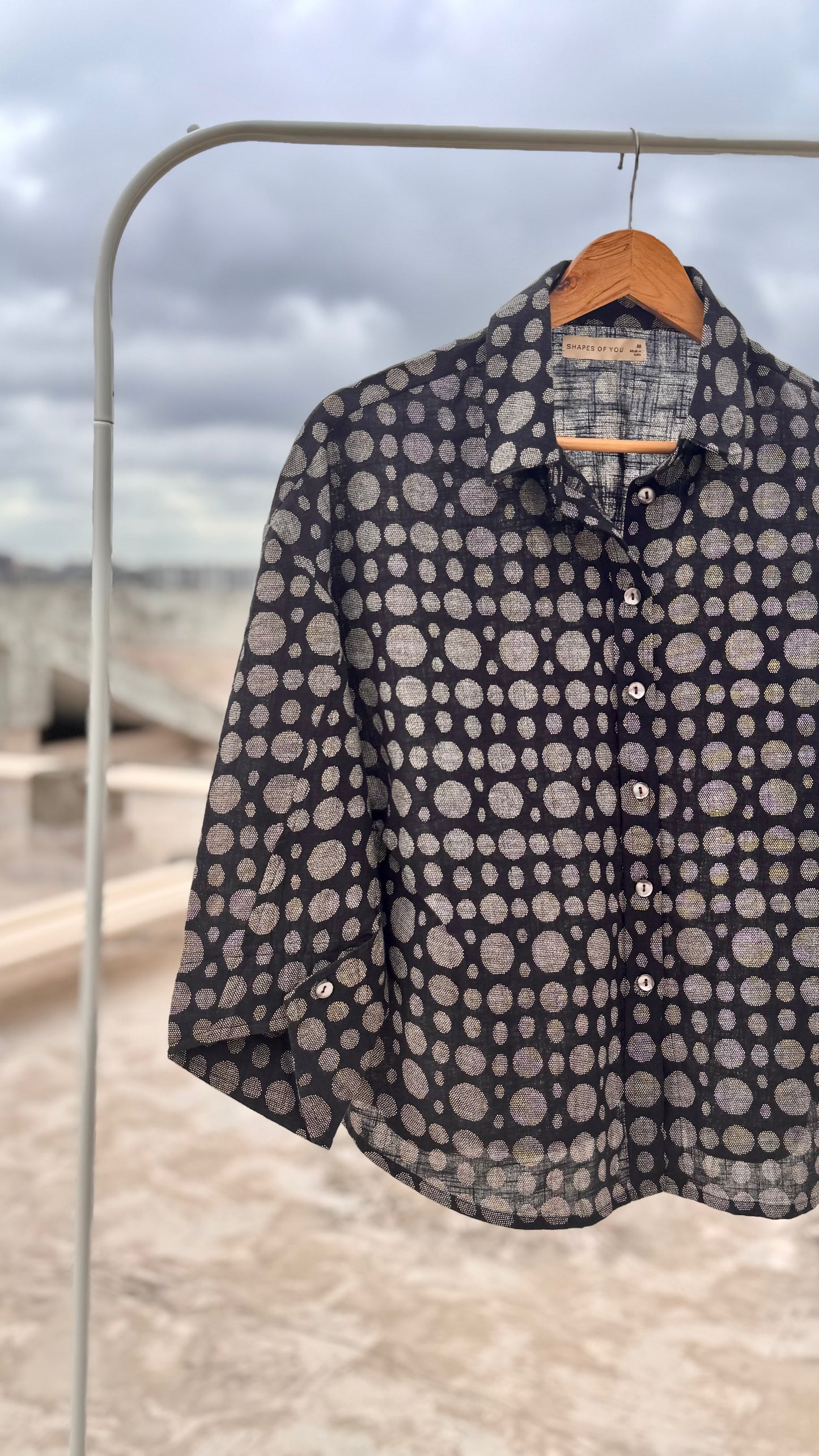 Everyday Shirt – Relaxed Fit Cotton Slub Shirt for Women
