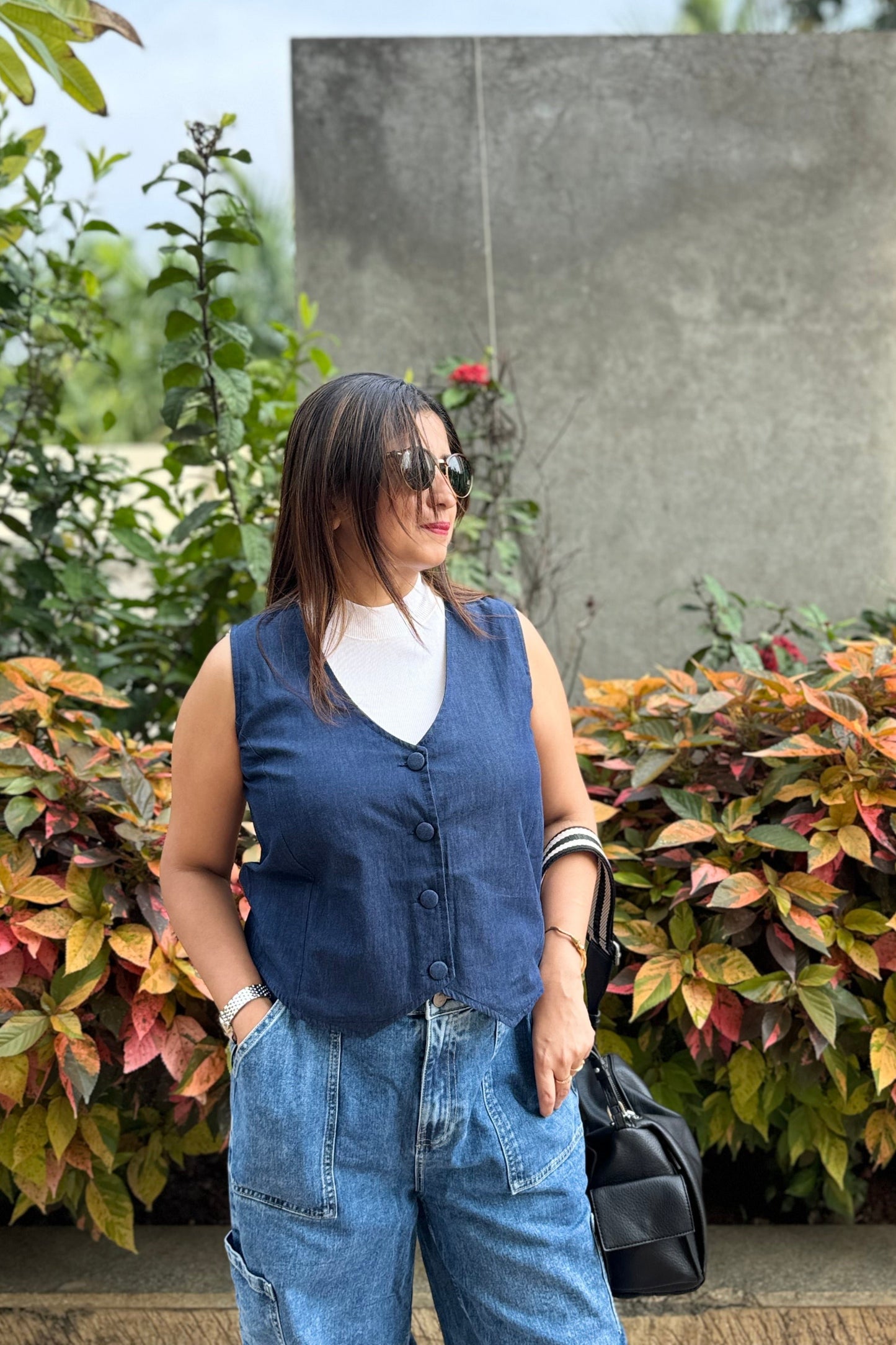 Denim Waistcoat